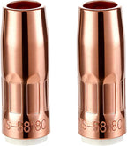 MIG Welding Nozzle NS-5818C Centerfire Slim 2-PK