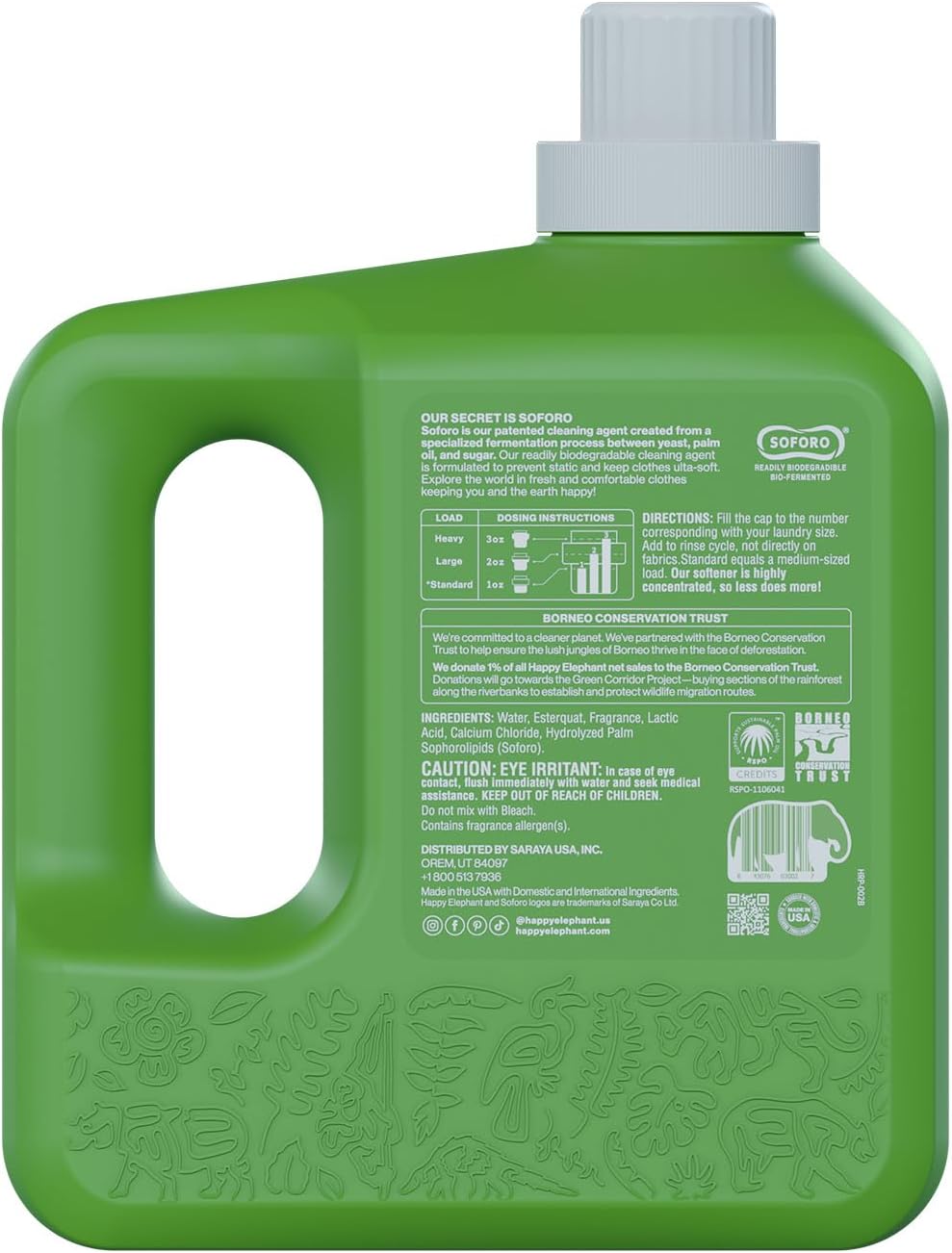 Liquid Fabric Softener, White Tea & Fig, 64 Fl Oz, 64 Loads