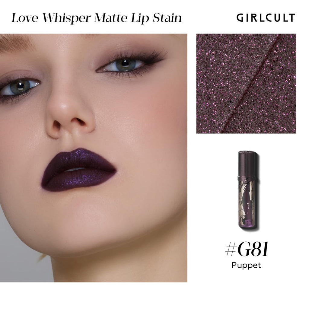 5-Piece Makeup Gift Set, Blue Purple Eyeshadow & Lip Set