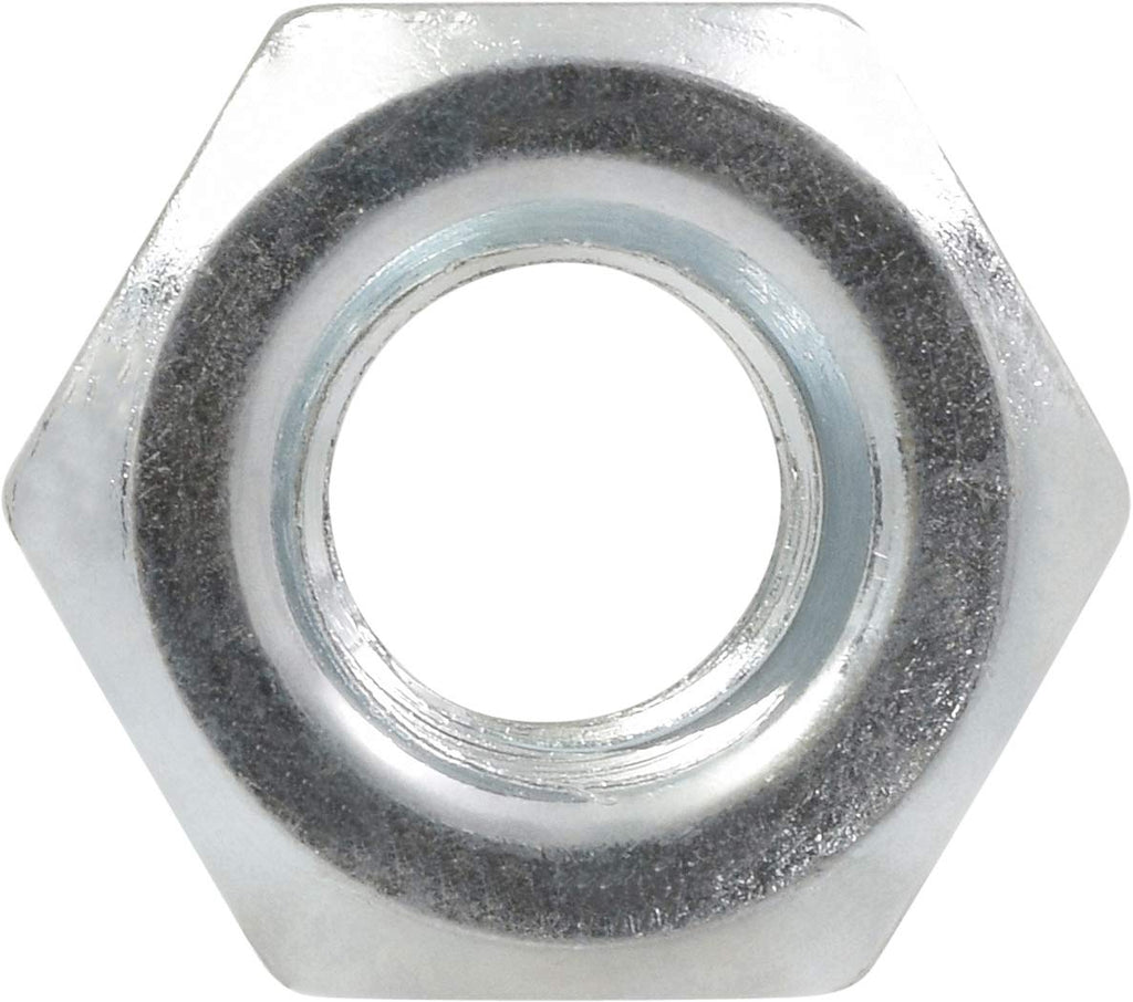 Hillman Zinc-Plated Steel Nylon Insert Lock Nuts 1/4-20 Coarse Thread