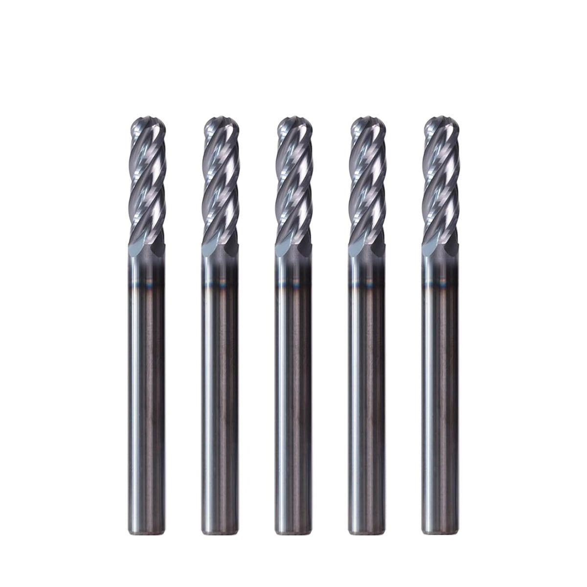 NZ 3/16" 4-Flute Ball Nose End Mill