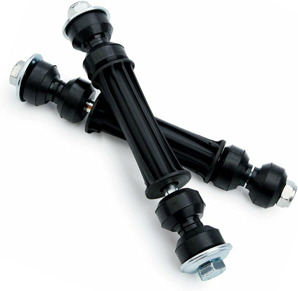 K700432 Front Sway Bar End Link Compatible with 2007-2016 Chevrolet Escalade Avalanche Silverado Suburban Tahoe Sierra Yukon,Pair Driver and Passenger Side Suspension Kit Stabilizer Links Sway Bar