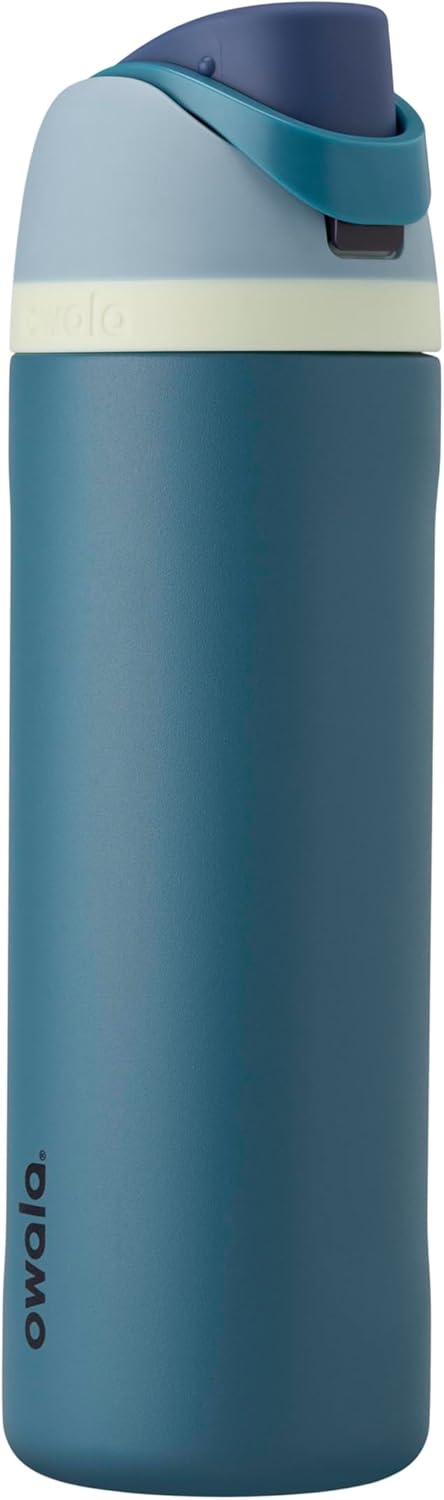 FreeSip Stainless Steel Water Bottle 24 oz Denim