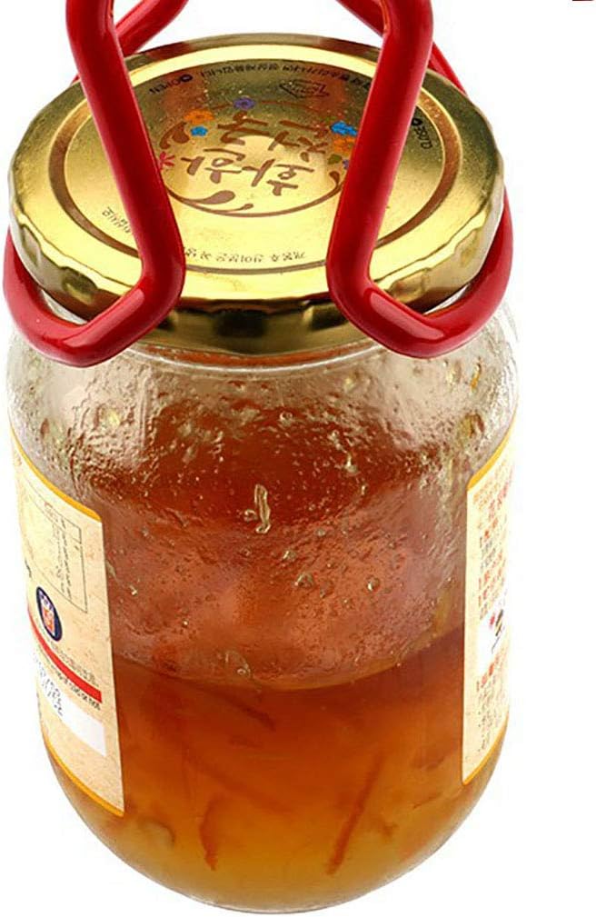 Canning Jar Lifter Tongs with Non-Slip Grips Handle, Feeding Bottle Clip