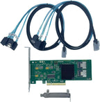 LSI 9211-8I PCI Express 2.0 PCIe X8 IT Mode with SATA Cables
