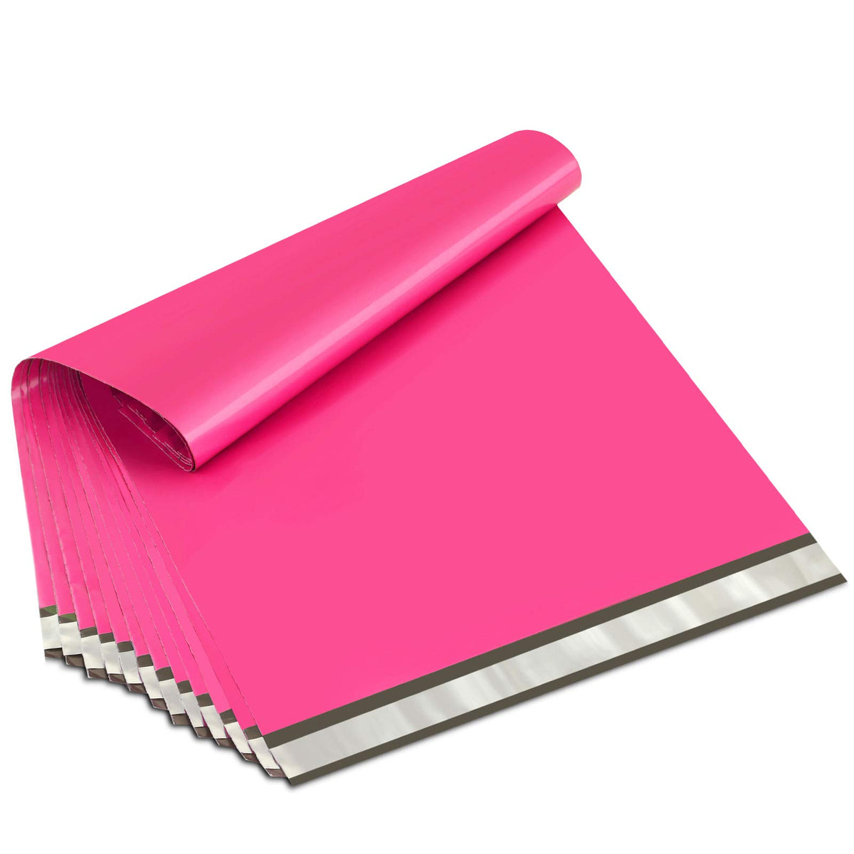 Extra Large Poly Mailers 24x24 Inch Hot Pink 50 Pack Shipping Bags