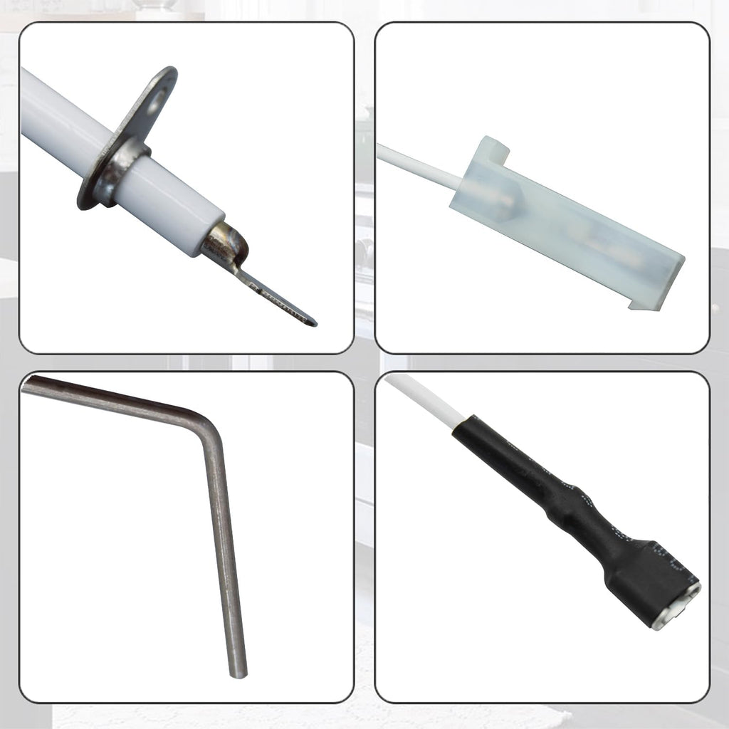 LH680014 LH680534 Furnace Electode Flame Sensor,Fit for Carrier Bryant Payne Day & Night Furnaces - Replaces LH680012, LH680014, LH33WZ511, LH33WZ515, and LH33WZ517