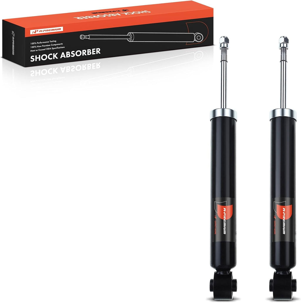 A-Premium Rear Shock Absorbers, Set of 2 - Compatible with Nissan, Infiniti