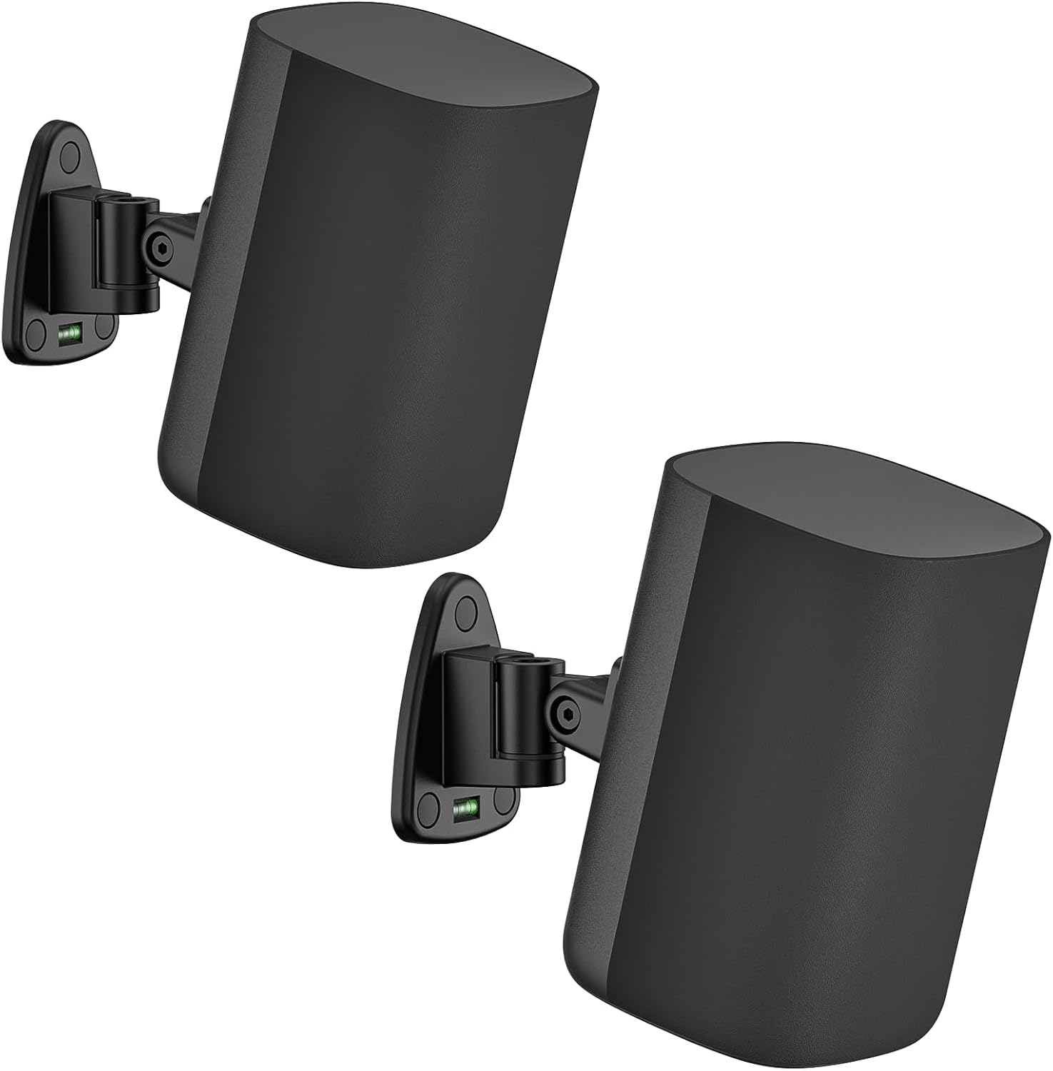 Heavy-Duty Speaker Wall Mounts for Roku Wireless Speaker Mount - Tilt & Swivel Adjustable Speaker Mounting Brackets