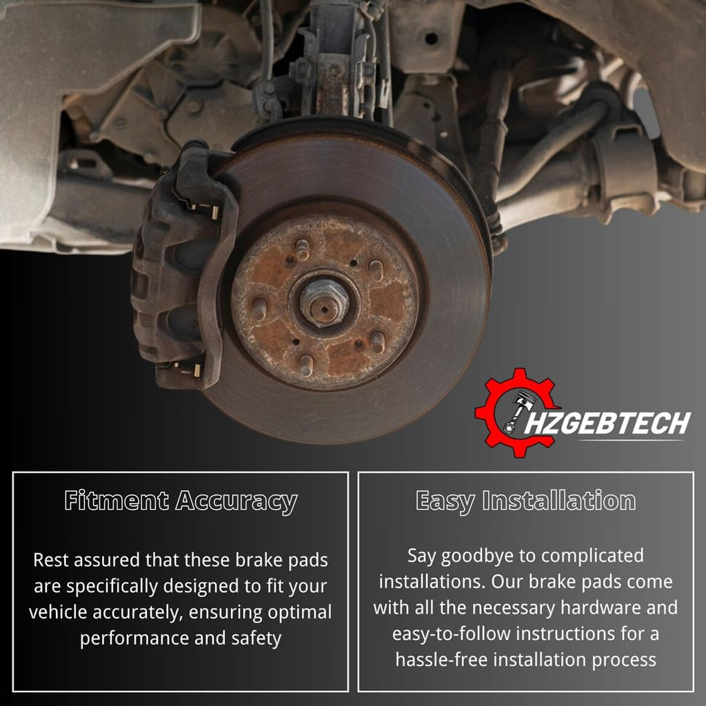 Front Brake Pad Replacement fits Isuzu NPR 2005-2009 5.2L l4 Optional