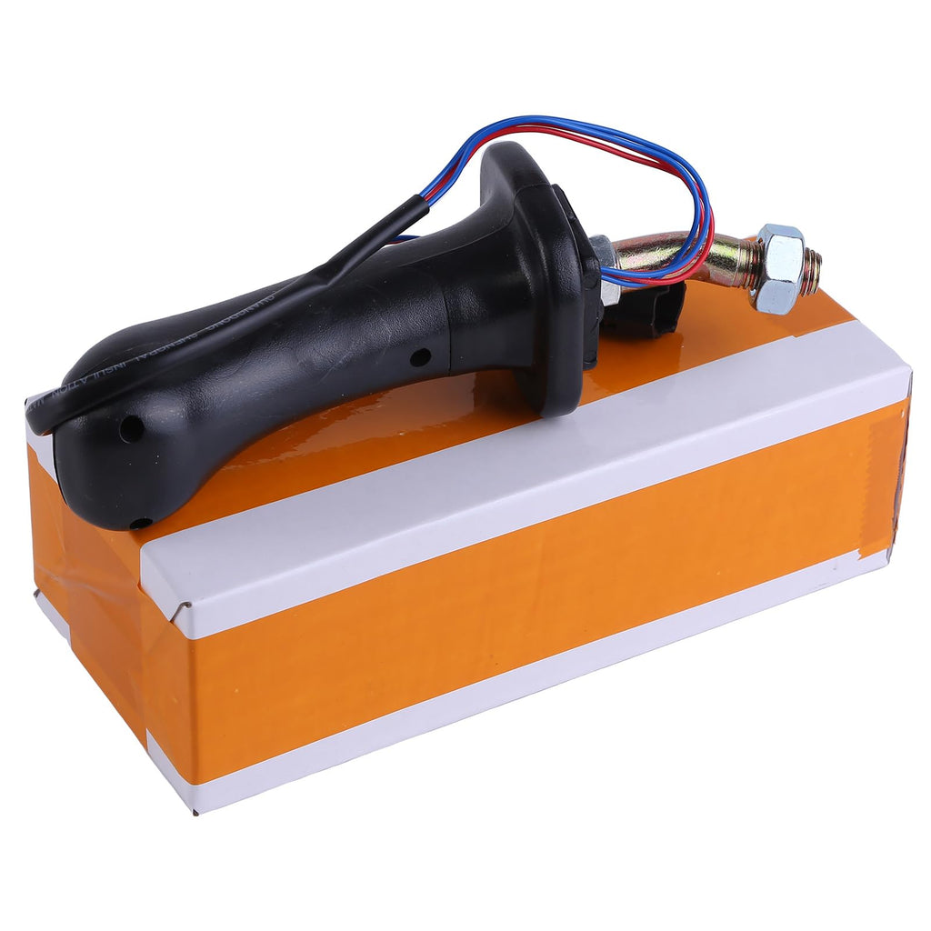 2 Button Excavator Joystick Handle Compatible for Caterpillar Skid Steer