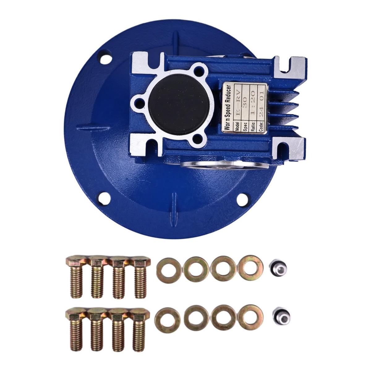 JZGRDN 20:1 56C Worm Gear Speed Reducer MRV030 Compatible with Lexar