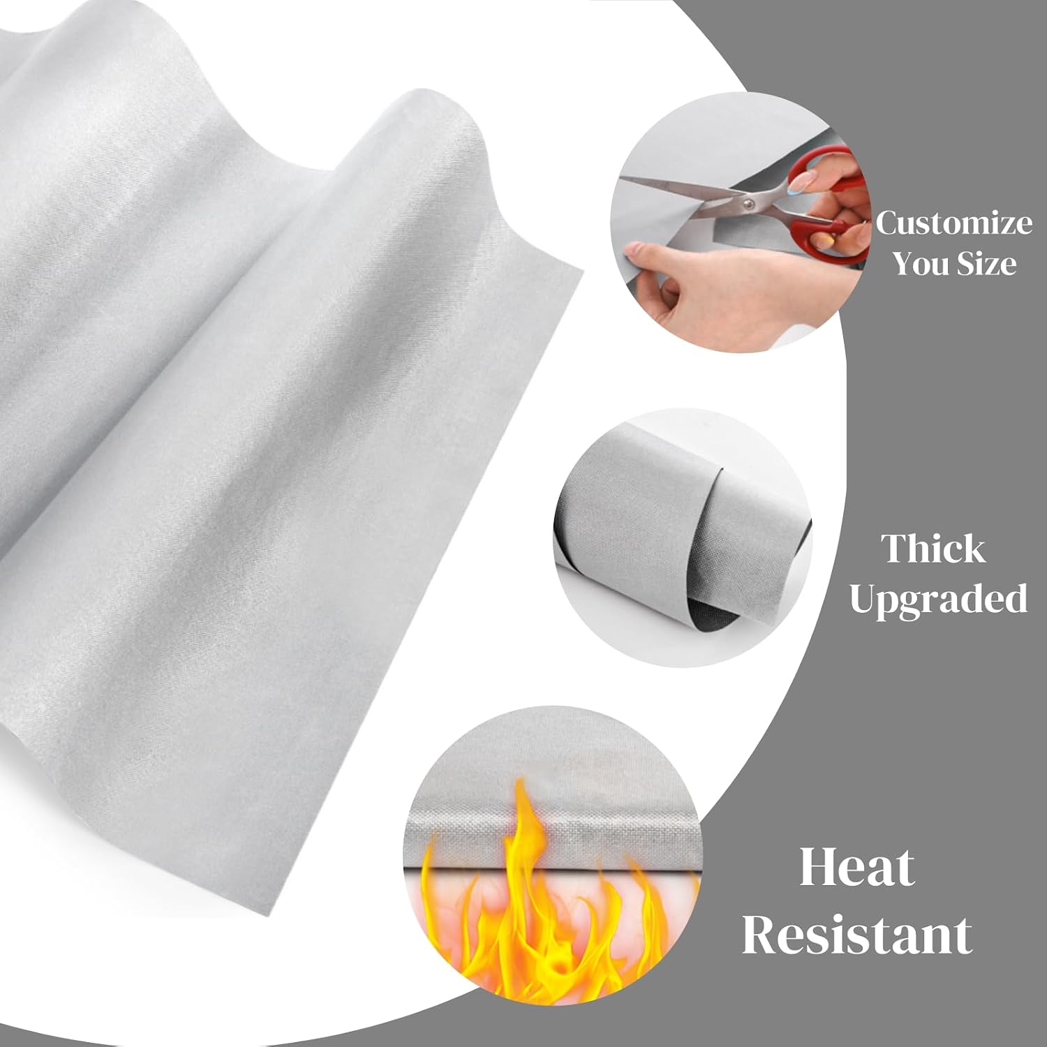 8 Pcs Heat Press Pillow Bundle, Teflon Heat Transfer Pad, Heat Resistant Mat Set Include 4 Heat Pressing Pillow 2