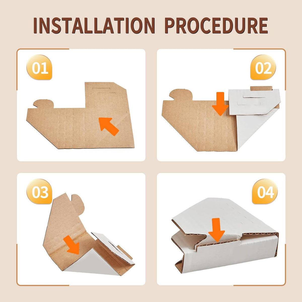 Adjustable Picture Frame Cardboard Corner Protectors for Shipping