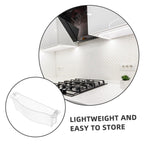 3pcs Range Hood Oil Trap Plastic Grease Cup Replacement Tray