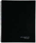Business Notebook, Action Planner, Legal Ruled Paper, 8-1/2" x 11", 80 Sheets, Flexible Soft Touch Cover, Wirebound