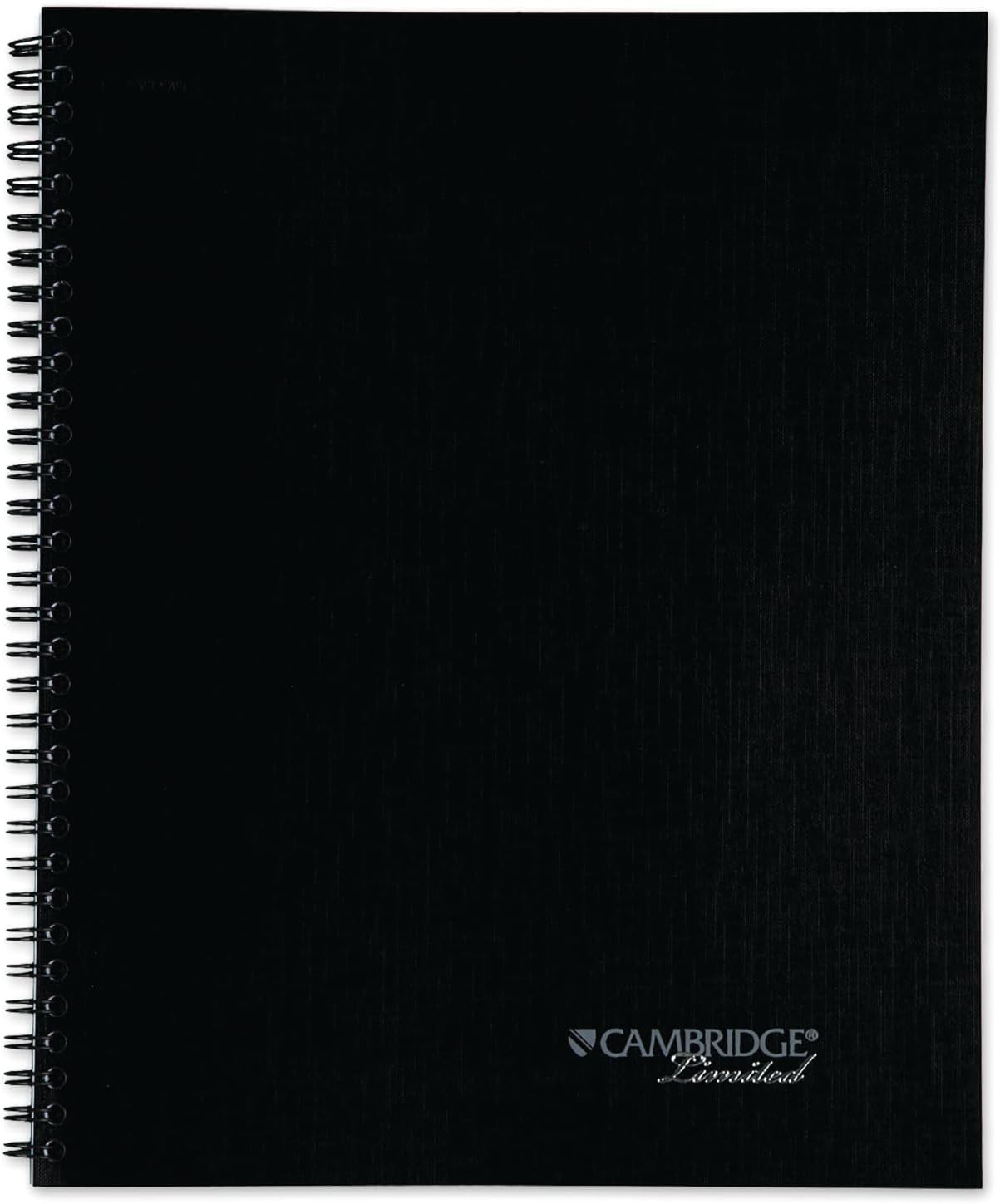 Business Notebook, Action Planner, Legal Ruled Paper, 8-1/2" x 11", 80 Sheets, Flexible Soft Touch Cover, Wirebound