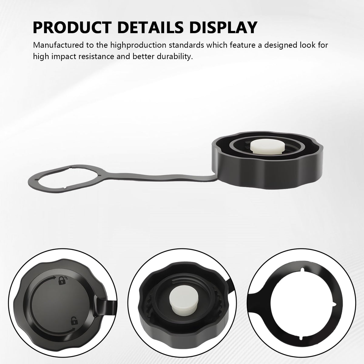Fuel Tank Cap MTX60 MTX70 366350460 Rammer Replacement