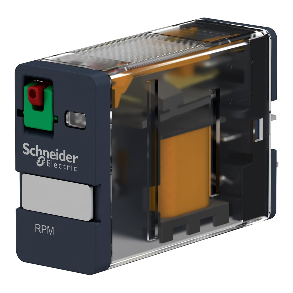 Plug In Relay, 5 Pins, Square, 24Vac