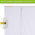 Magnetic Screen Door Self Closing, 48 x 60 inch, White