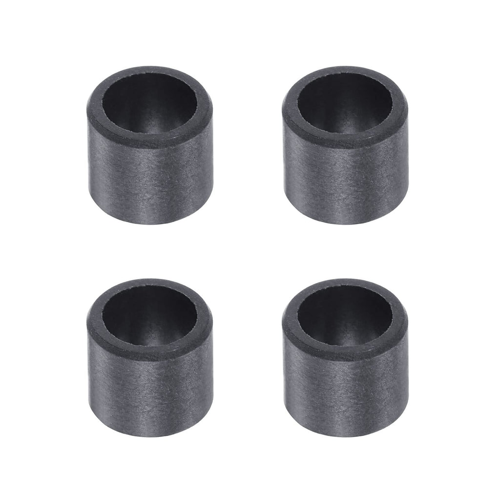 uxcell 4Pcs Sleeve Bearingss 6mmBore 8mmOD 6mm L POM Bushing,Black