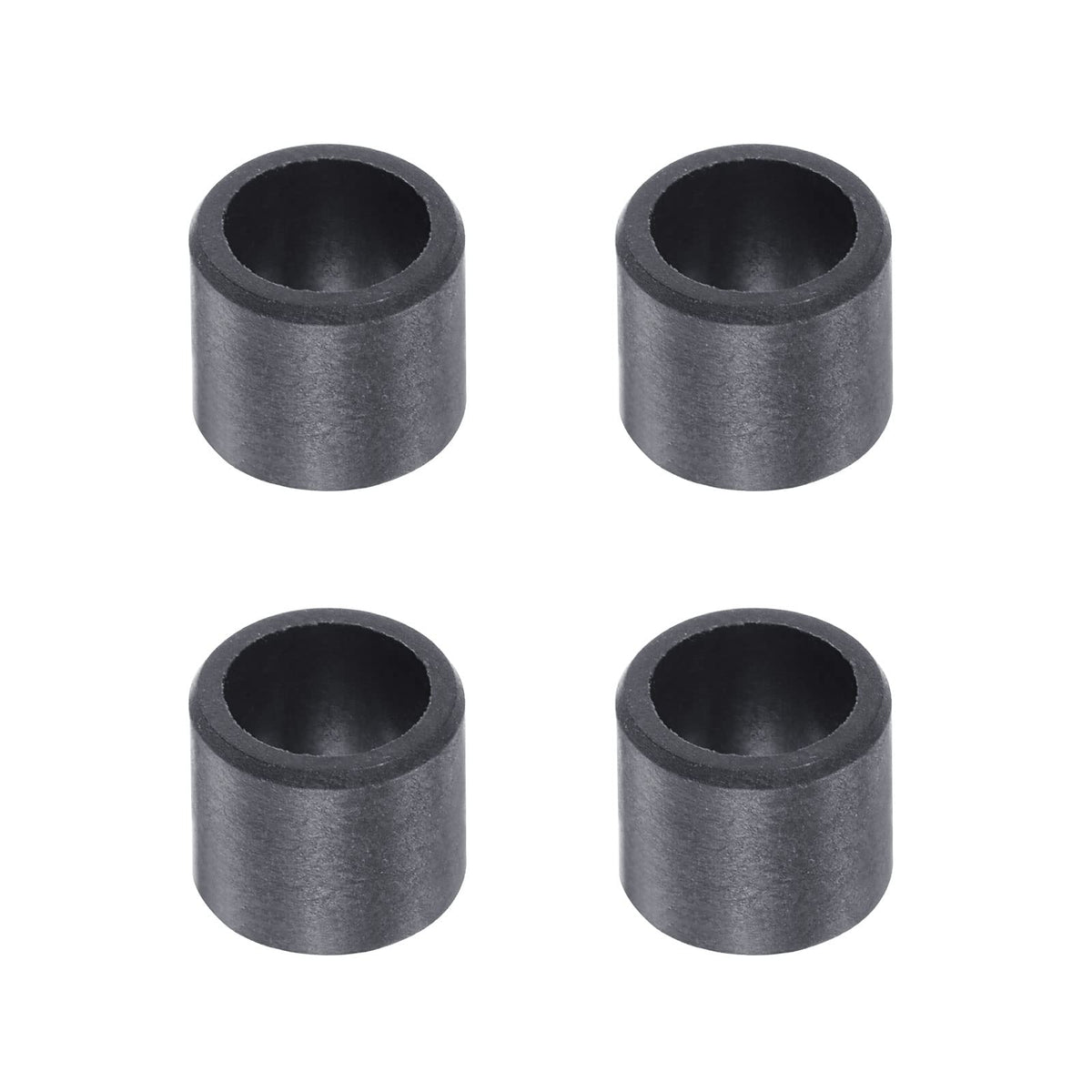 uxcell 4Pcs Sleeve Bearingss 6mmBore 8mmOD 6mm L POM Bushing,Black