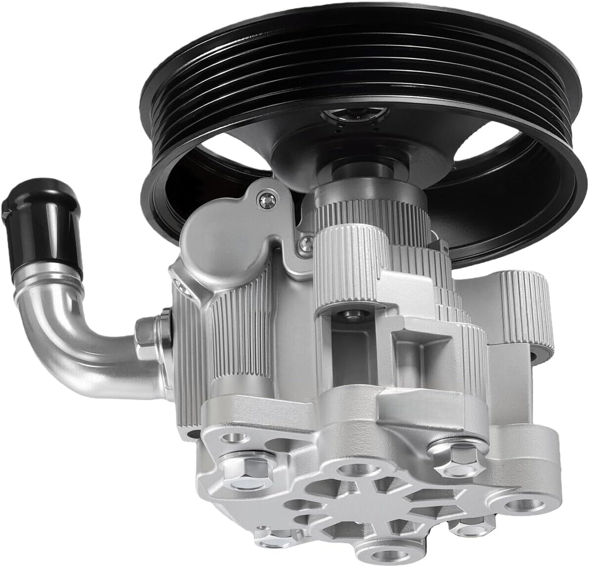 New Power Steering Pump Compatible with Jeep Commander 2006-2010, Grand Cherokee 2005 2006 2007 2008 2009 2010 V8 5.7L Sport Utility Replace # 21-5461, 52089883AC