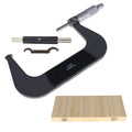 Timunr 4-5 Inch Outside Micrometer 0.0001 Inch Accuracy Measuring Tool