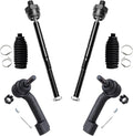 Detroit Axle - Front 6pc Tie Rods Kit for 2009-2014 Ford F-150