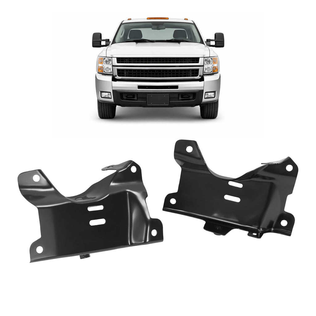 KUAFU Bumper Brackets Compatible with 2007-2010 Silverado