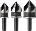 Irwin Tools IRWIN Drill Bit Set, Countersink, Black Oxide, 3-Piece (1877720)