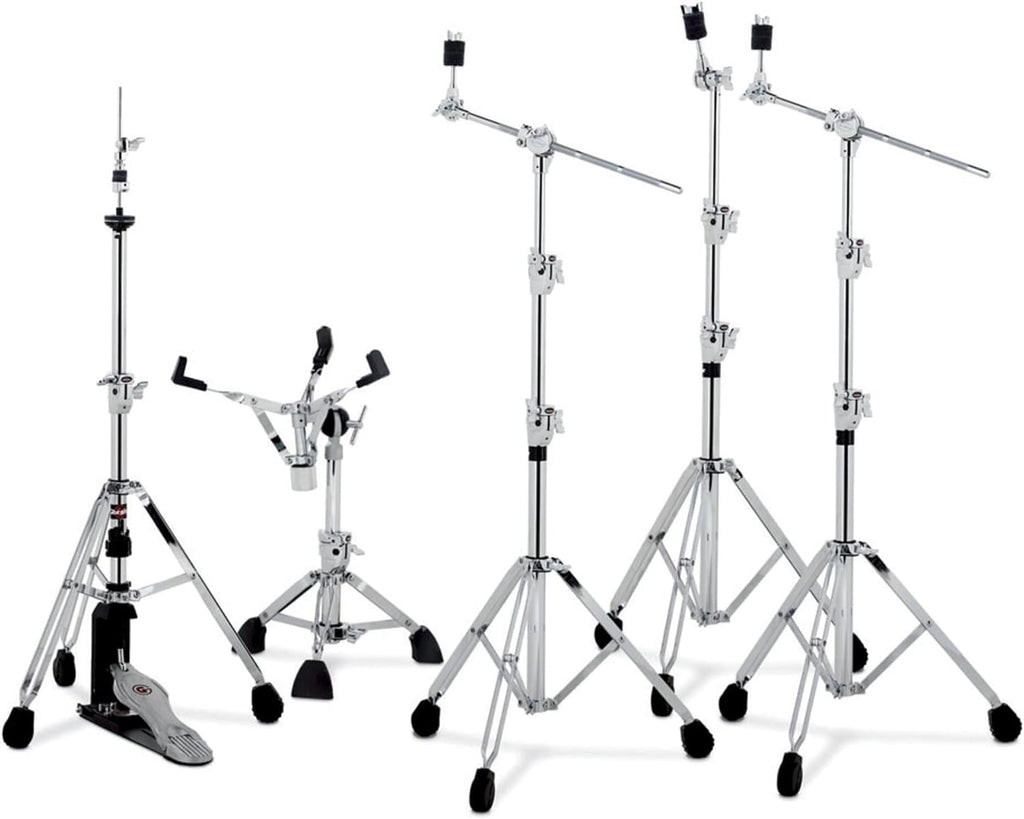 9700 Series 5-Piece Heavy-Duty Drum Hardware Pack,Includes Direct-Pull Hi-Hat Stand, 2 Boom Cymbal Stands, Straight