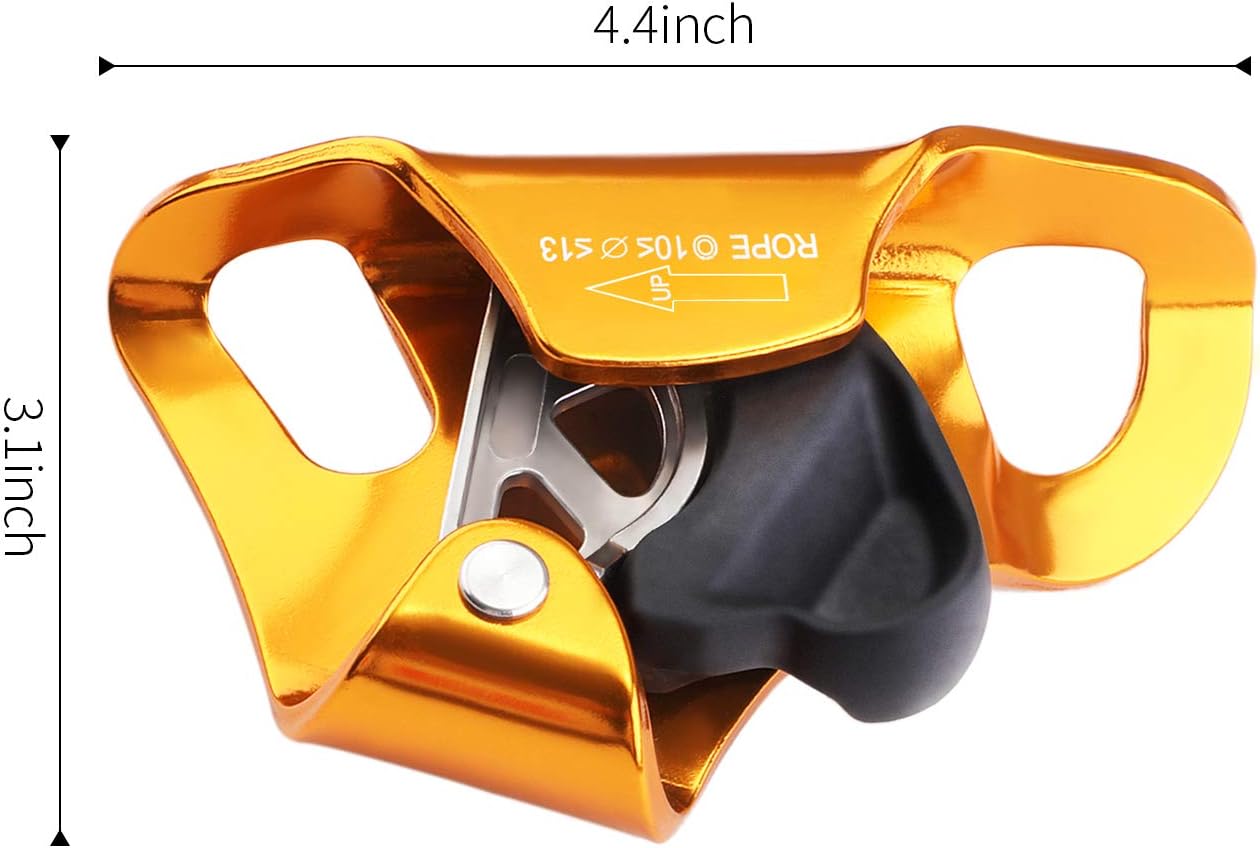 Rock Climbing Chest Ascender Climbing Mountaineering Tree Arborist | Rappelling Gear Climbing Equipment Rope Clamp