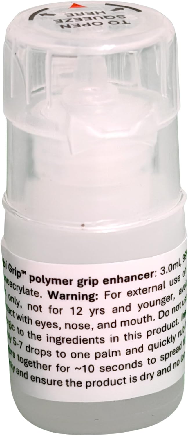 New Flip-Top Cap, No-mess Liquid Chalk Alternative, Hand Chalk Replacement for Gym and Lifting, Polymer Formula