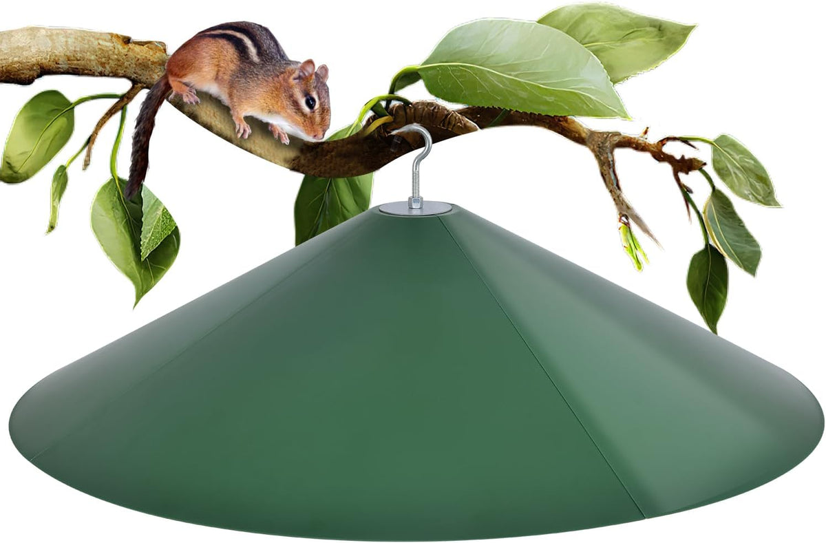 24-inch Large Squirrel Baffles for Bird Feeders Pole