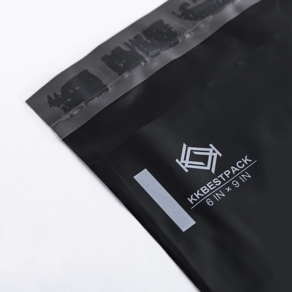 Black Poly Mailers 6x9 in, Small Shipping Bags, 100 Pcs
