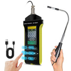 Hot Wire Anemometer HVAC Air Flow Velocity Meter Measuring 0.1-30m/s