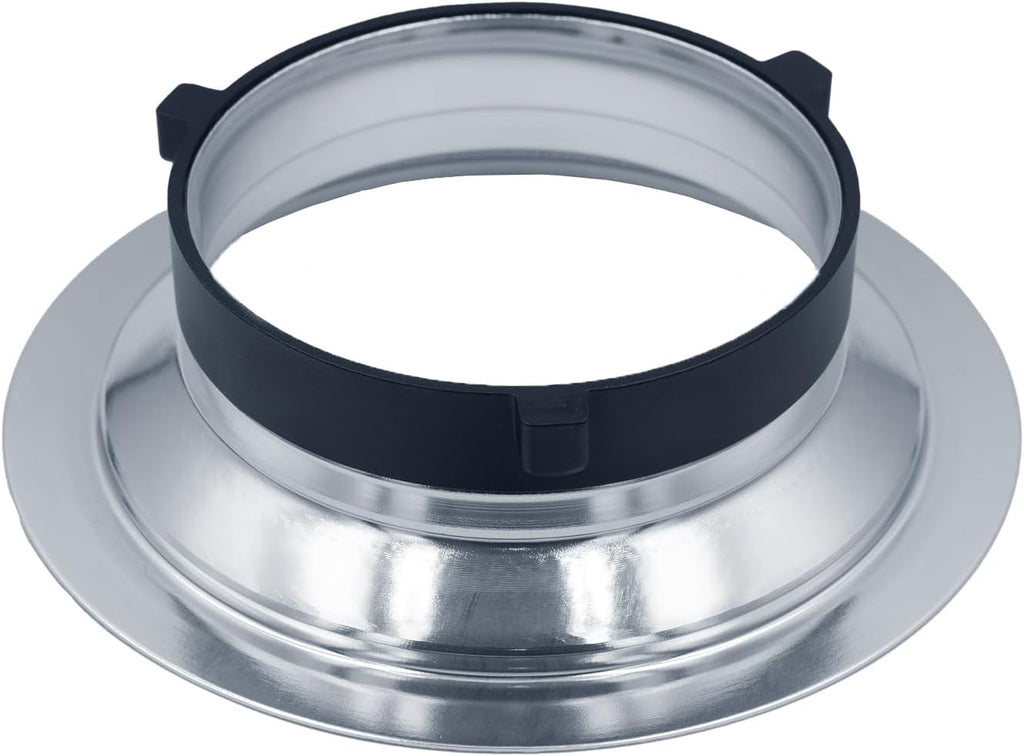 6" (152mm) Bowens Speed Ring Adapter for Folding Softboxes | 152mm Aluminum Speed Ring Adapter for Bowens Mount