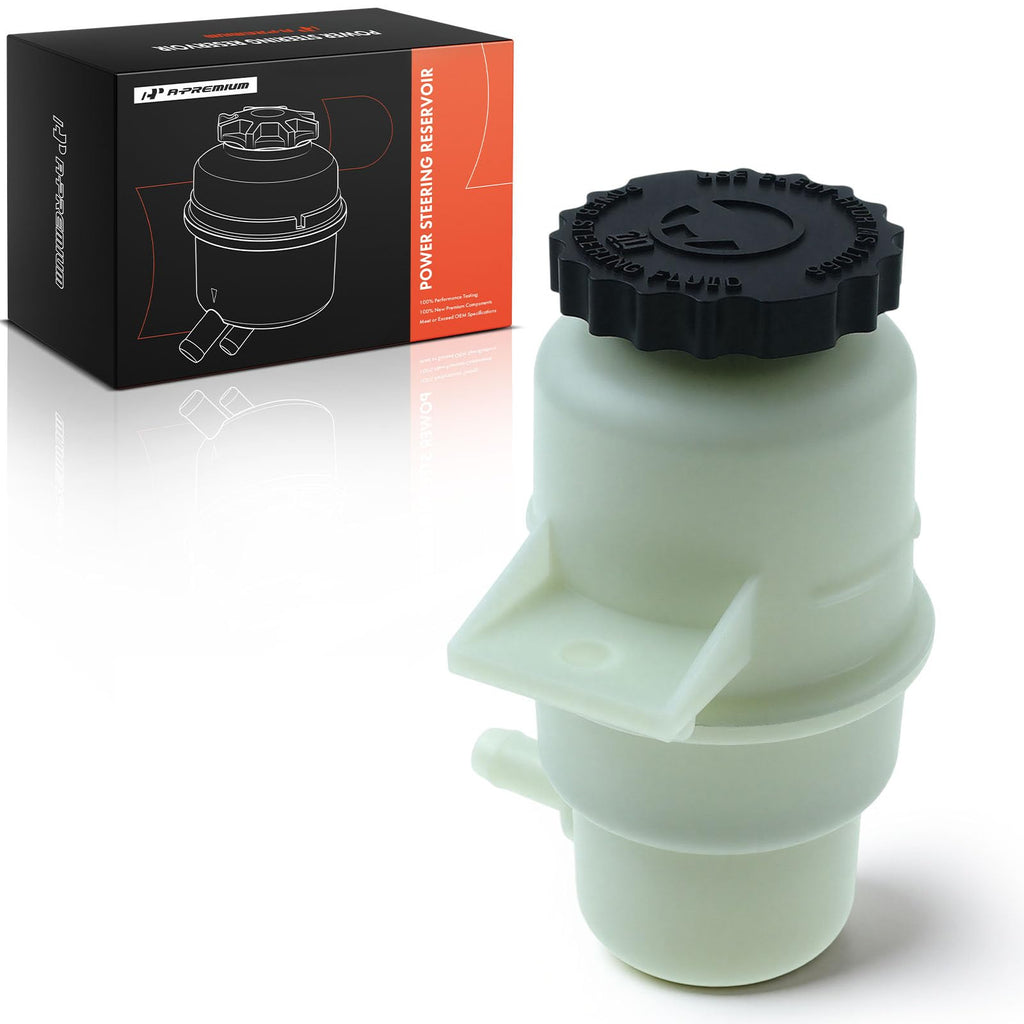 A-Premium Power Steering Reservoir/Tank with Cap Compatible with Jeep