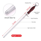 12" Professional Knife Sharpener Fine Honing Rod