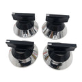 4 Pack Top Burner Control Knobs Replacement for 3WP330190 AP6008016 309540