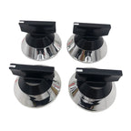 4 Pack Top Burner Control Knobs Replacement for 3WP330190 AP6008016 309540