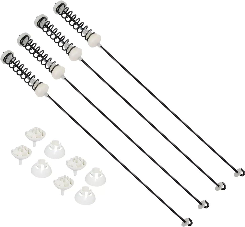 Upgraded Suspension Rods for Whirlpool Washer WTW4910XQ3 WTW4910XQ1 WTW4910XQ0 WTW4820XQ0 WTW4800XQ4 WTW4800XQ2 WTW4800XQ1 WTW4800XQ0 WTW4750YQ1 WTW4750YQ0 WTW4700YQ0 7MWTW9919DM2 7MWTW9919DM1