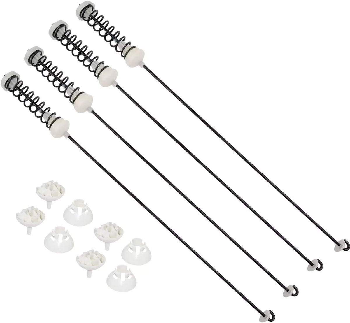 Upgraded Suspension Rods for Whirlpool Washer WTW4910XQ3 WTW4910XQ1 WTW4910XQ0 WTW4820XQ0 WTW4800XQ4 WTW4800XQ2 WTW4800XQ1 WTW4800XQ0 WTW4750YQ1 WTW4750YQ0 WTW4700YQ0 7MWTW9919DM2 7MWTW9919DM1