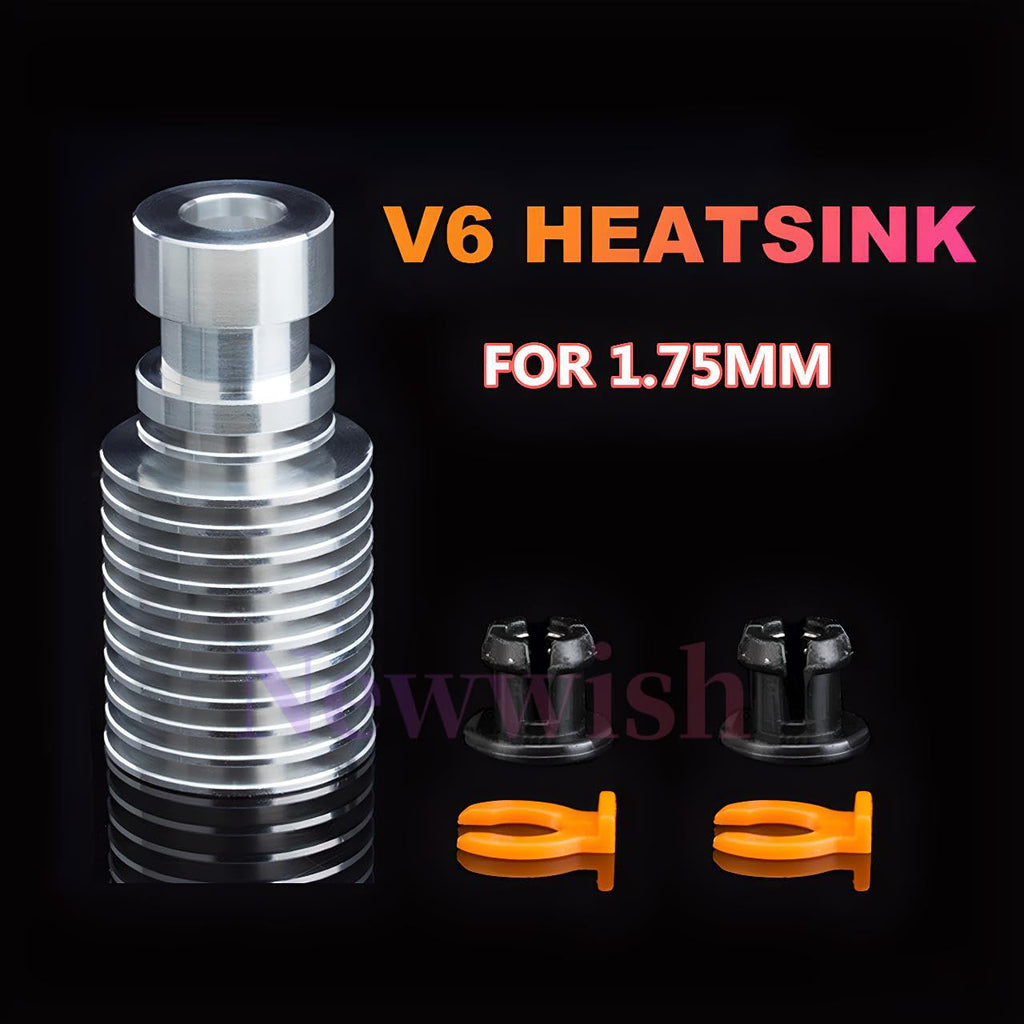 V6 All Metal Hotend,Prusa i3 MK3S+,MK3,MK2.5,MK2S 3D Printer Hotend,Upgrade V6 Copper+ Titanium Alloy Bi-Metal