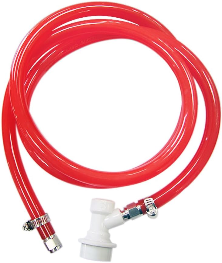 3/16" ball lock beer line assembly & 5/16" ball lock gas line assembly for beer making