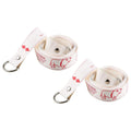 Livestock Weight Tape 2 Pack with Girth-to-Weight Reference Scale
