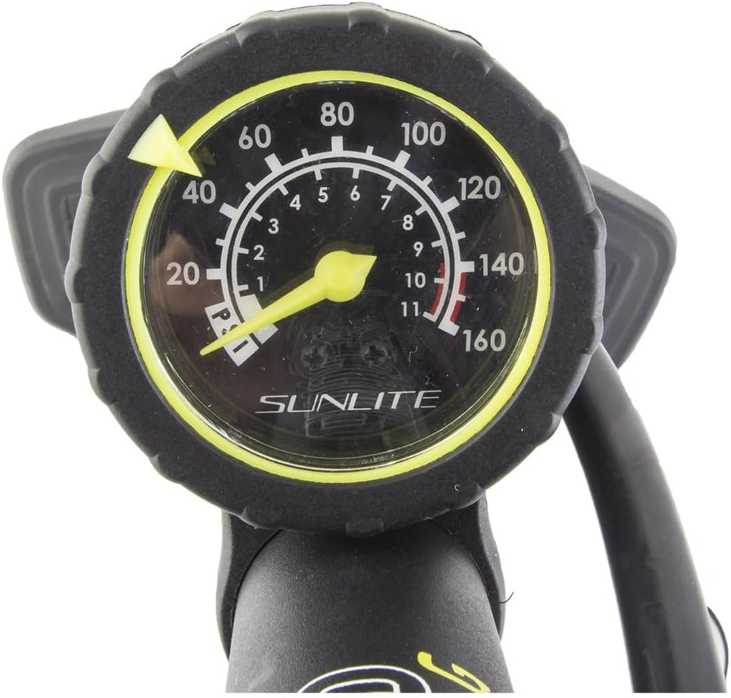 Air Surge Compe Lite Floor Pump w/Gauge