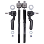 NewYall Inner and Outer Front Left Right Steering Tie Rod End Set