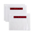 200 Pack 7.5"x5.5" Packing List Enclosed Envelopes with Adhesive
